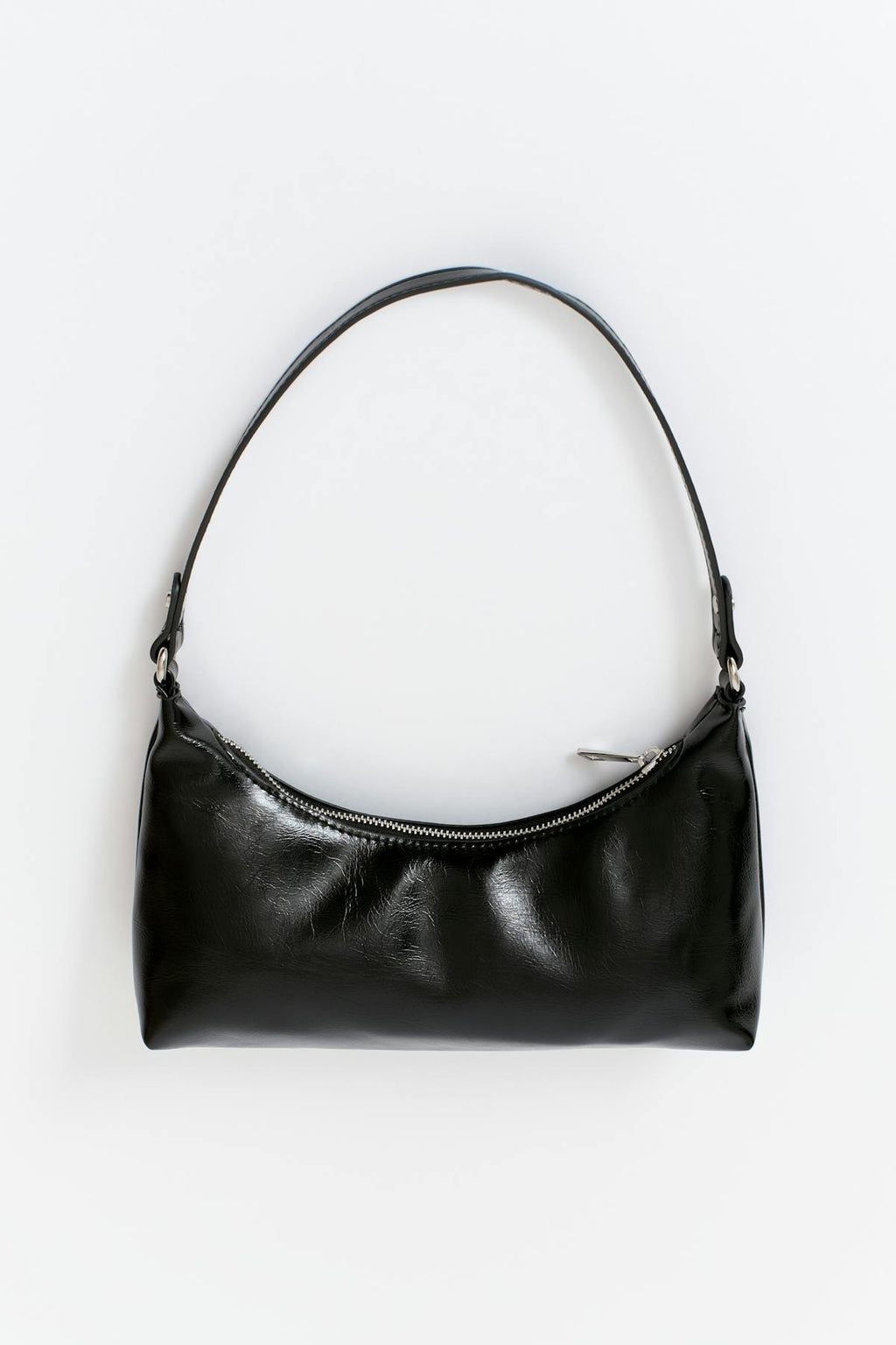 Patent shoulder bag