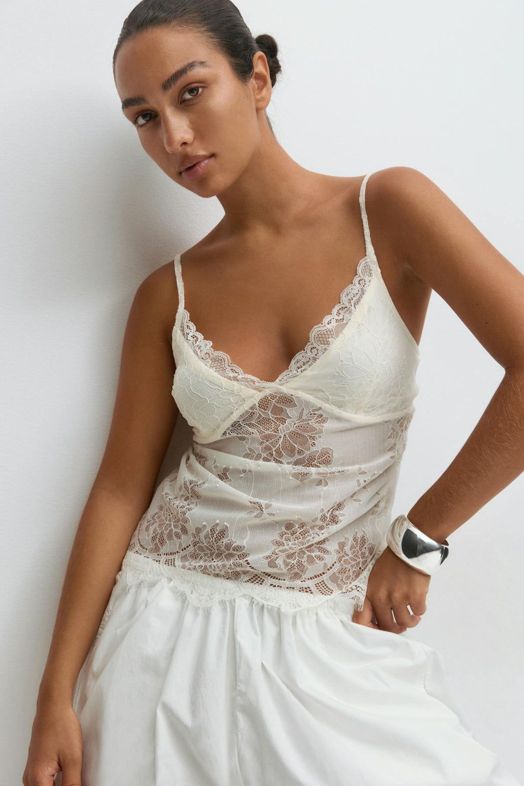 Lace singlet