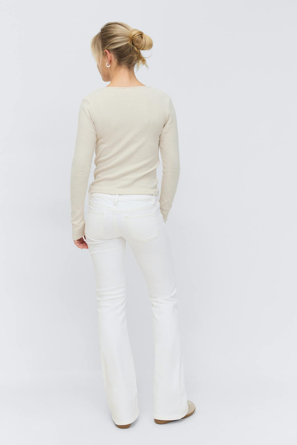 14+ pleated tie jeans