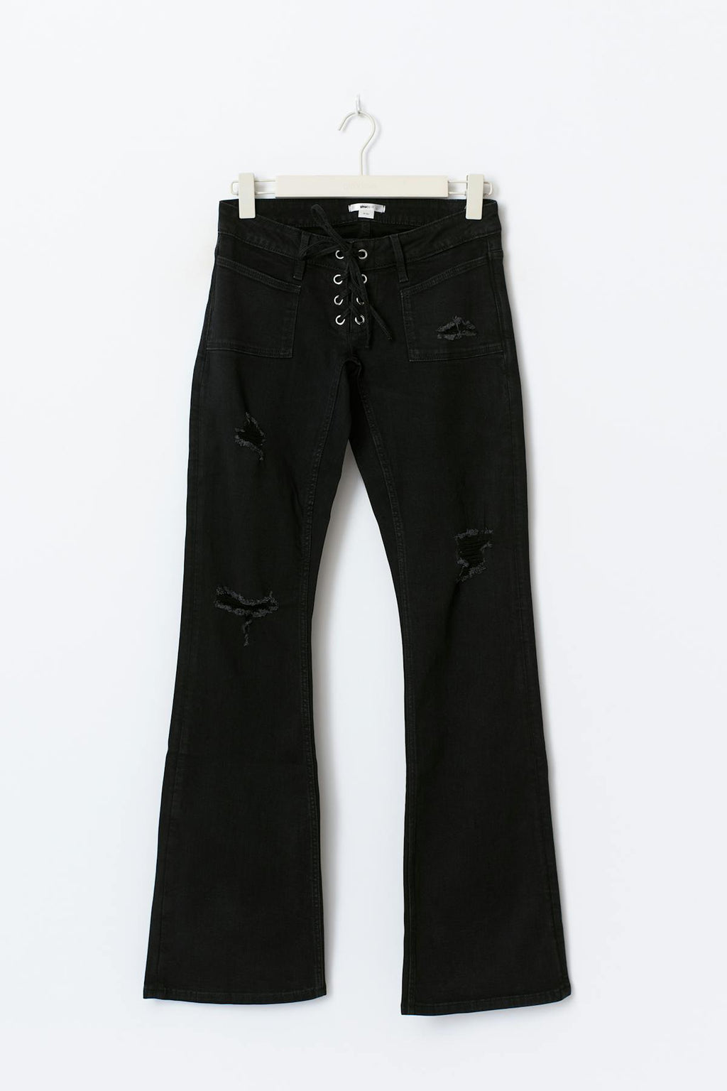 14+ pleated tie jeans