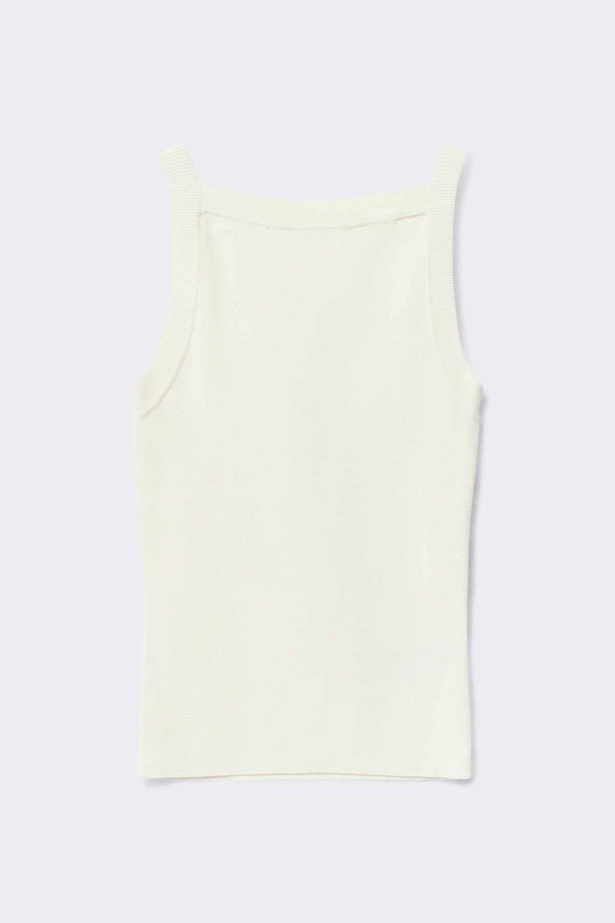 Knitted singlet