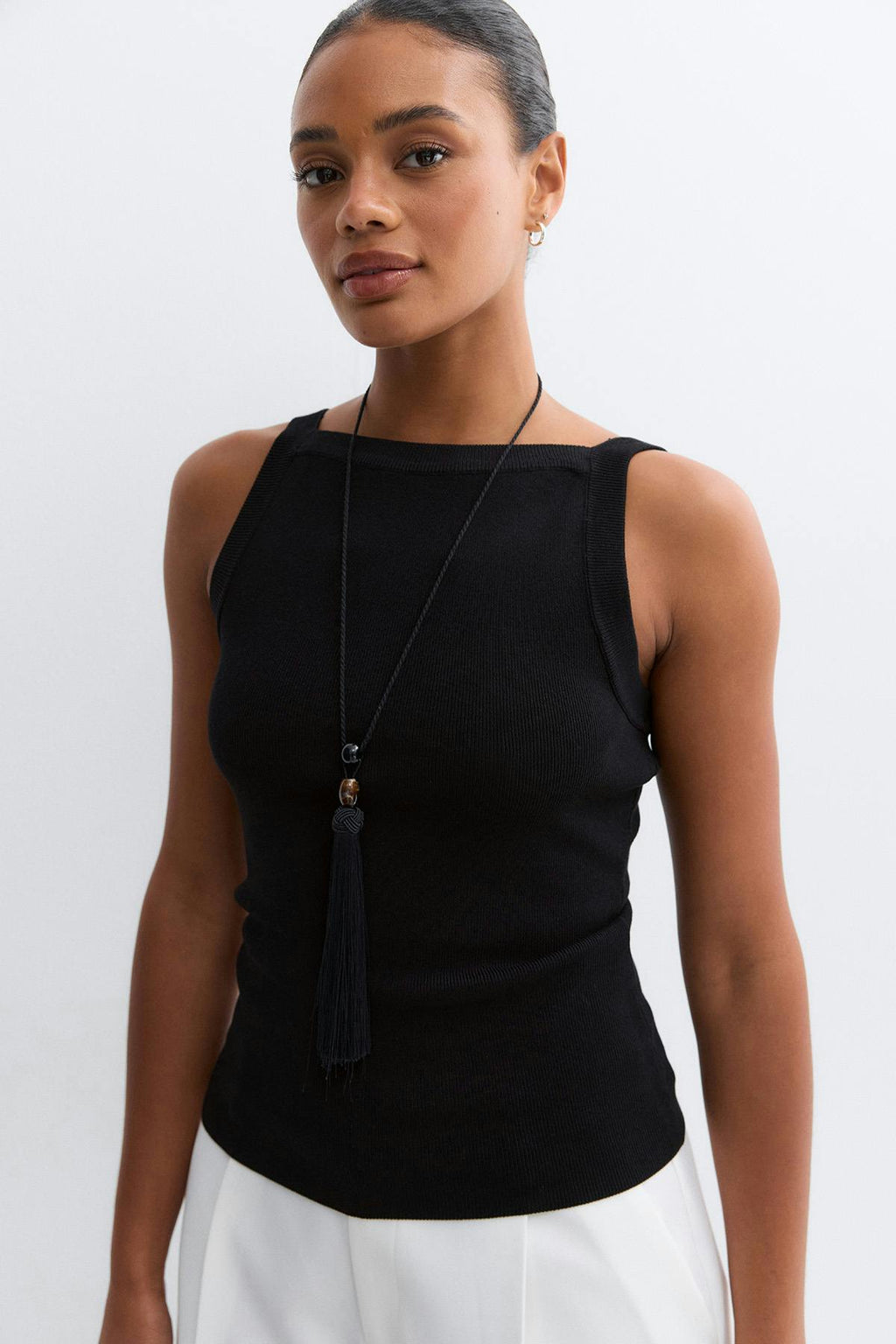 Knitted singlet