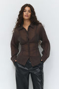 Sheer shirt