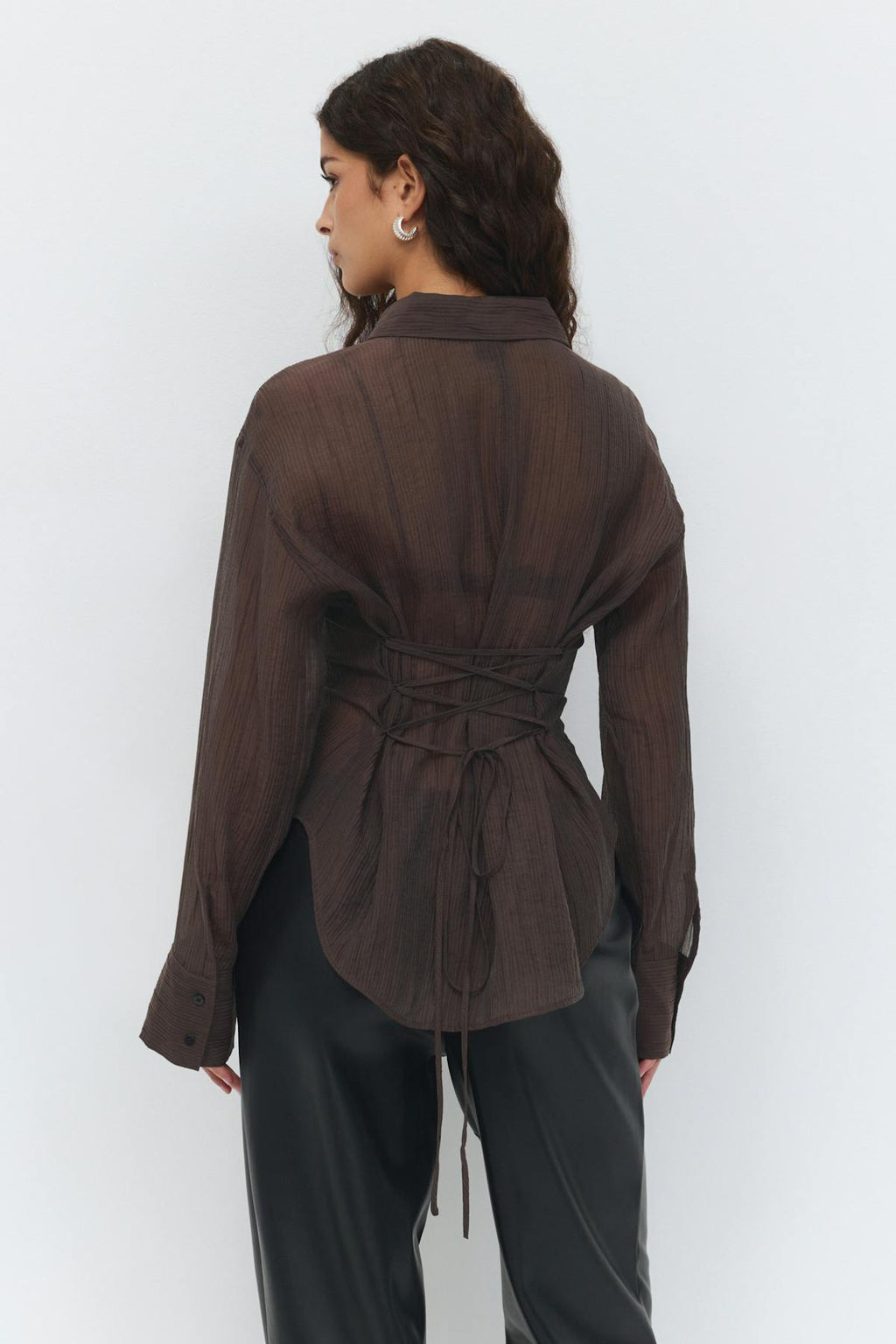 Sheer shirt