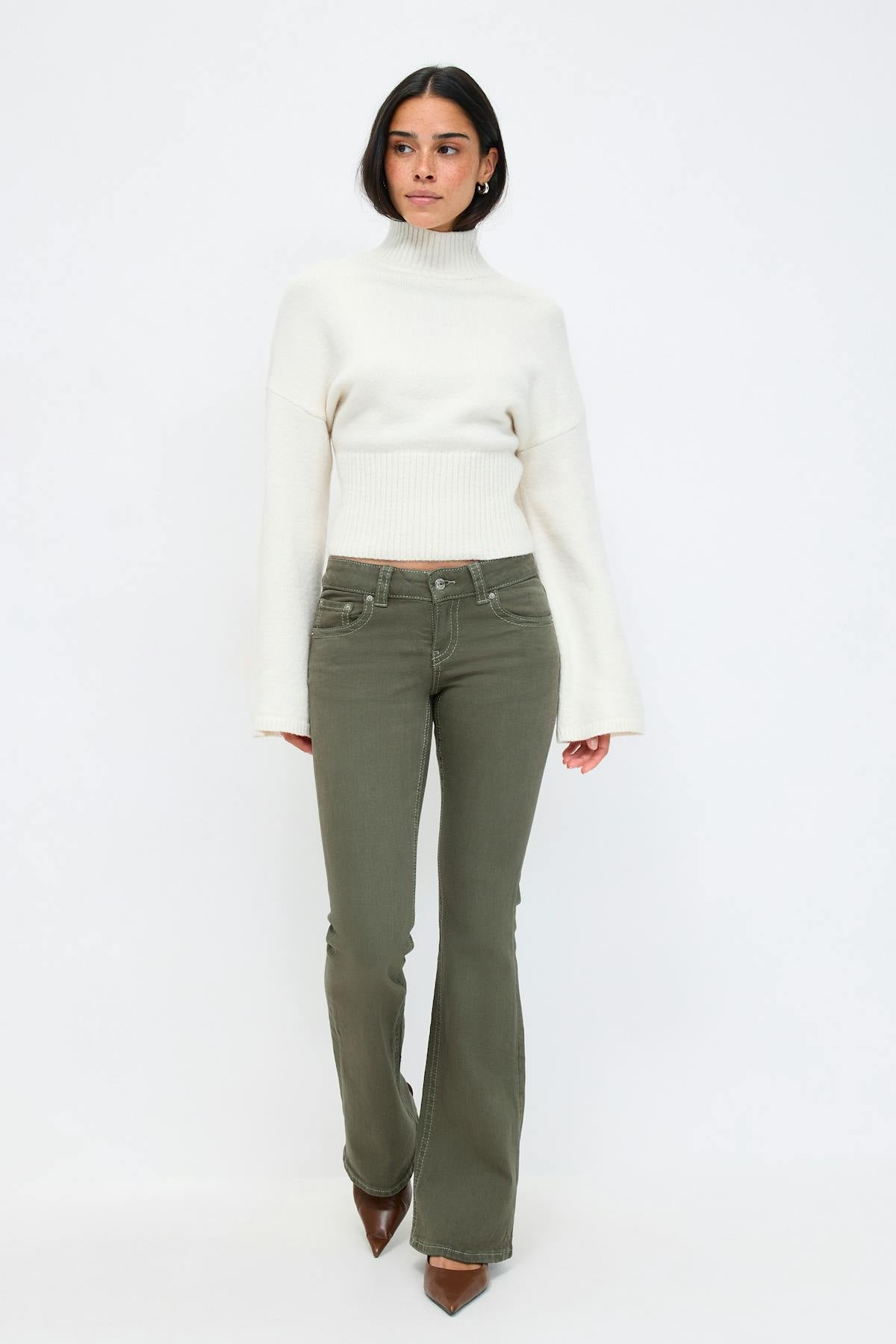 Y2k low bootcut jeans