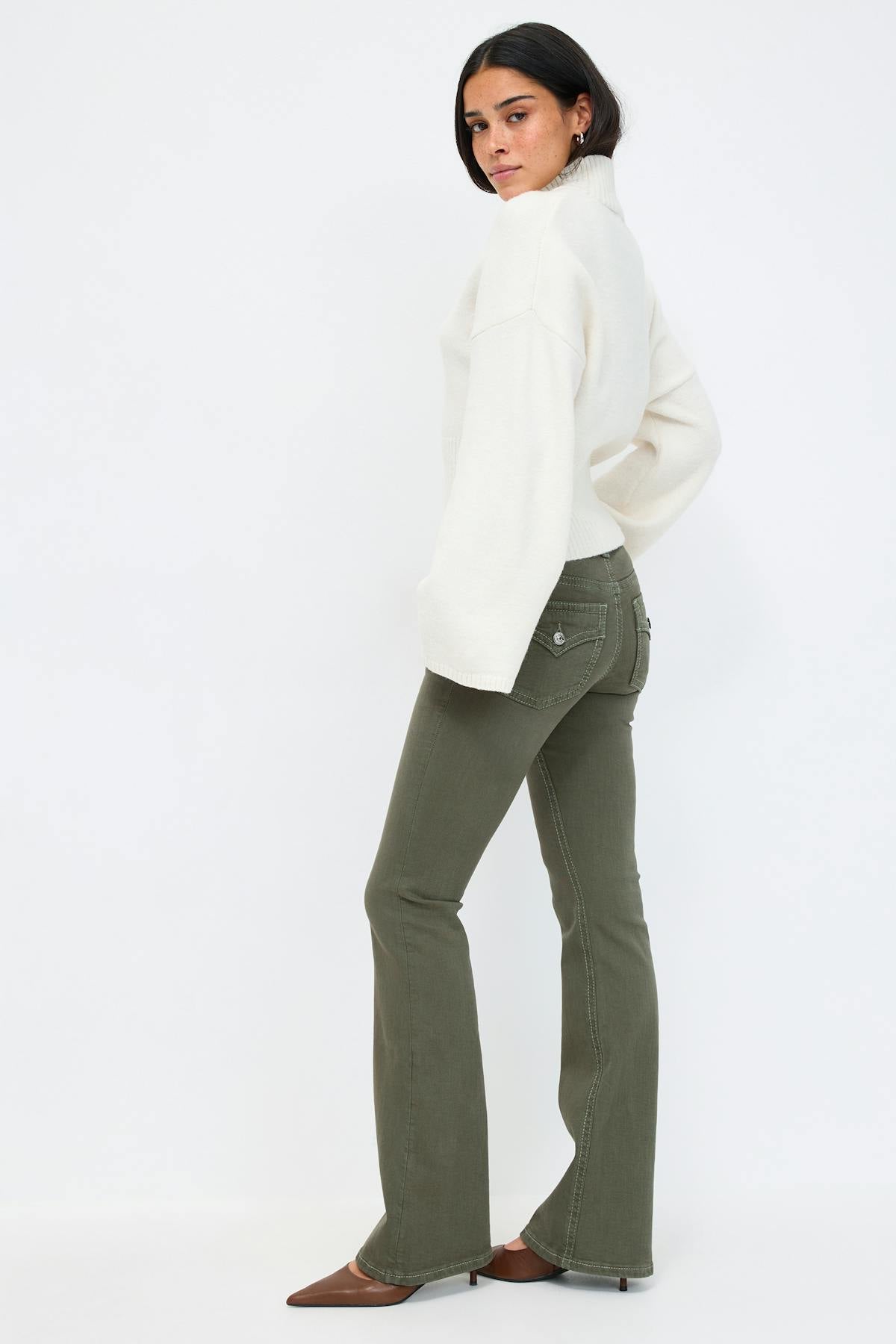 Y2k low bootcut jeans