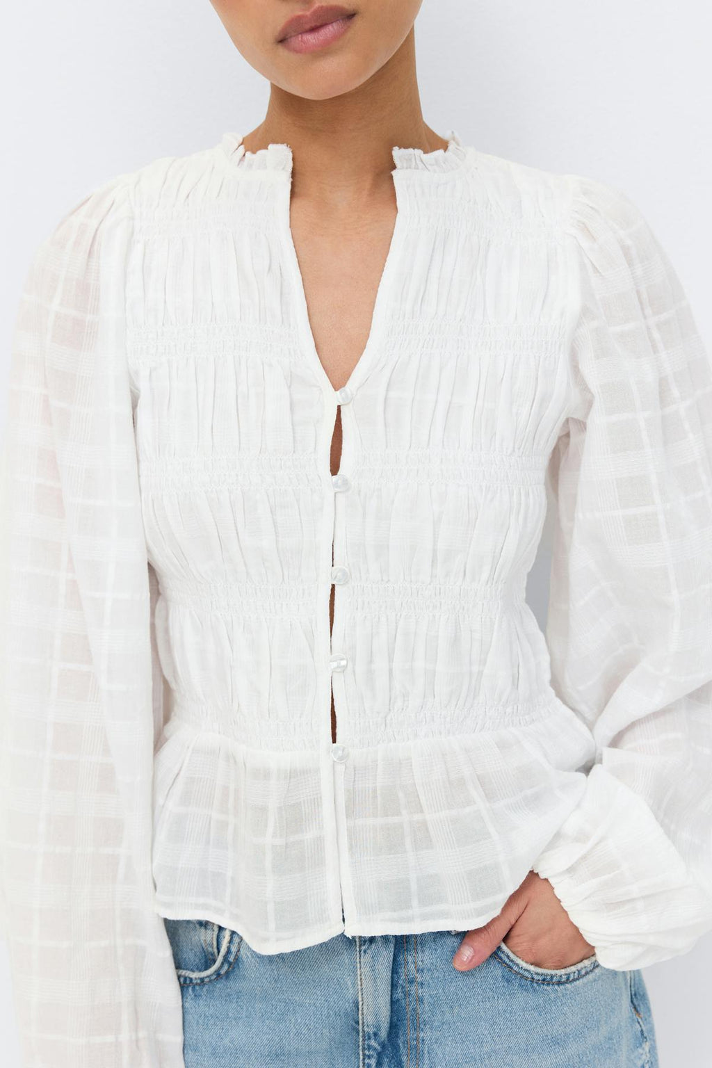 Smock blouse