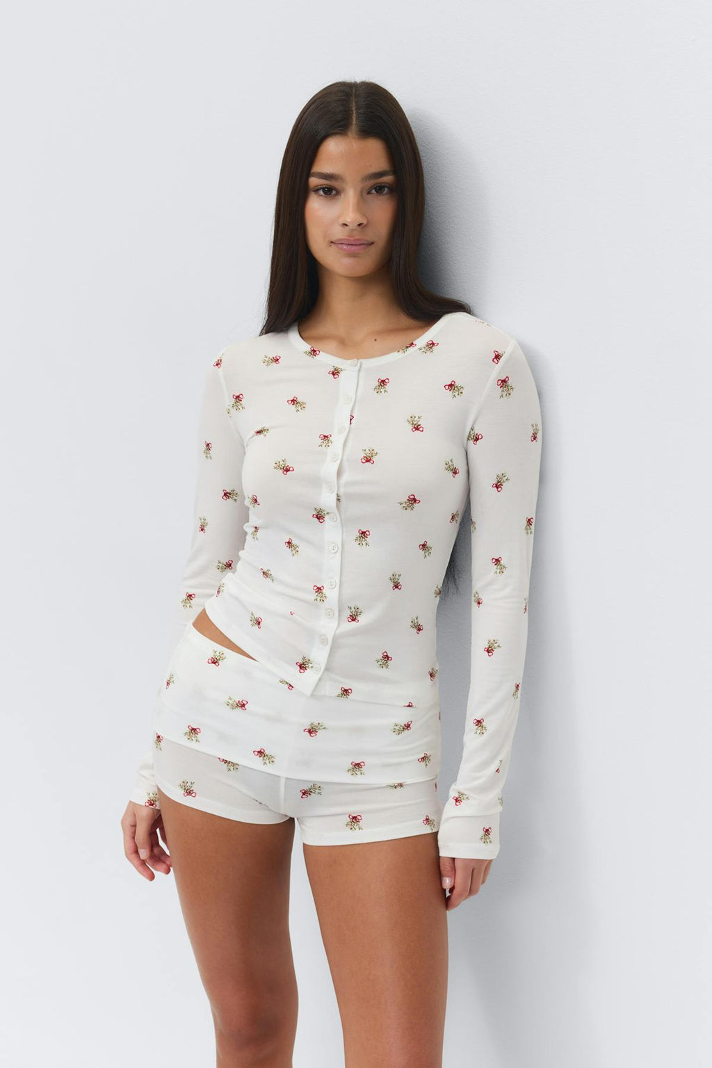 Soft loungewear cardigan