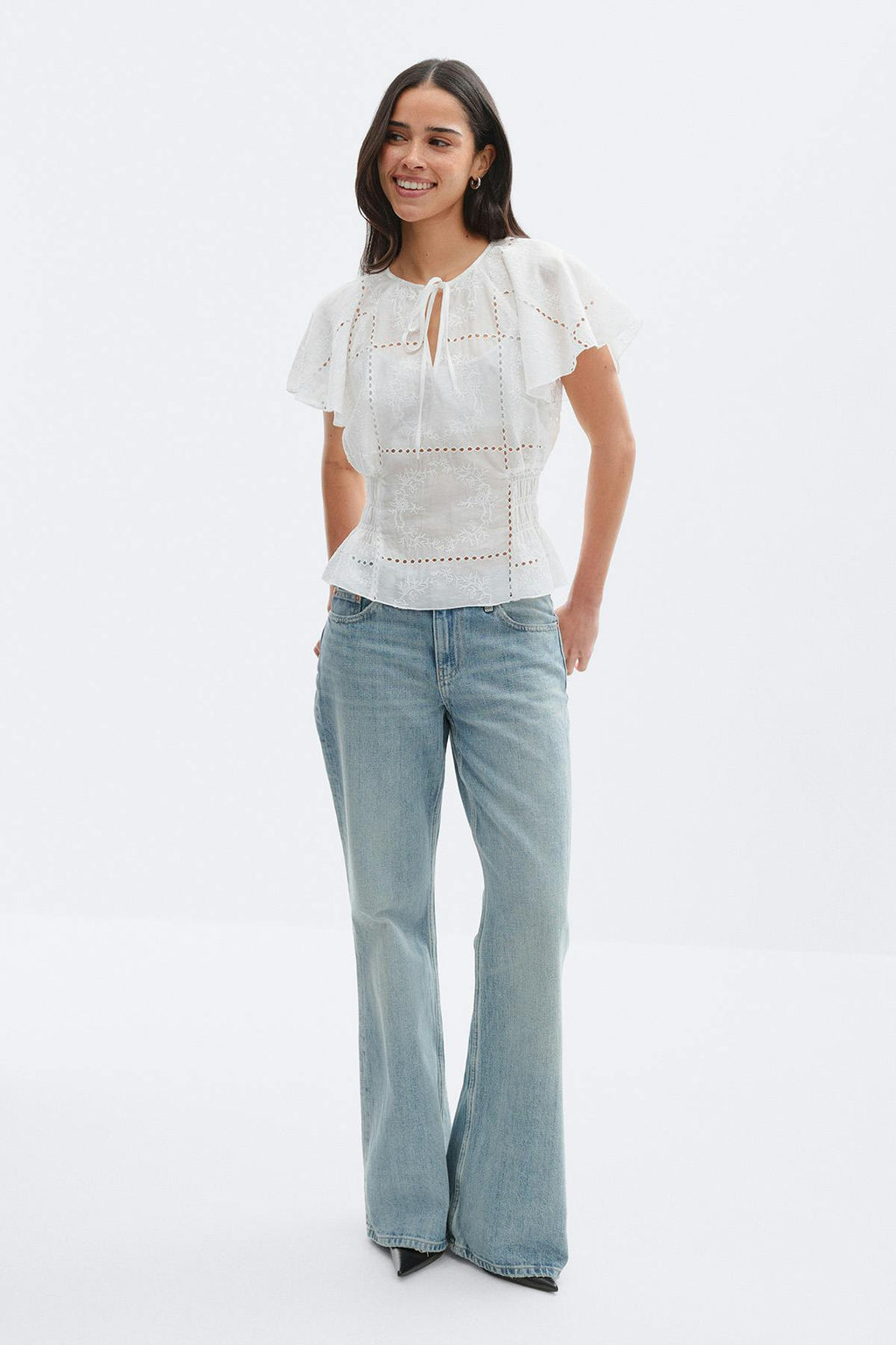 Sheer blouse