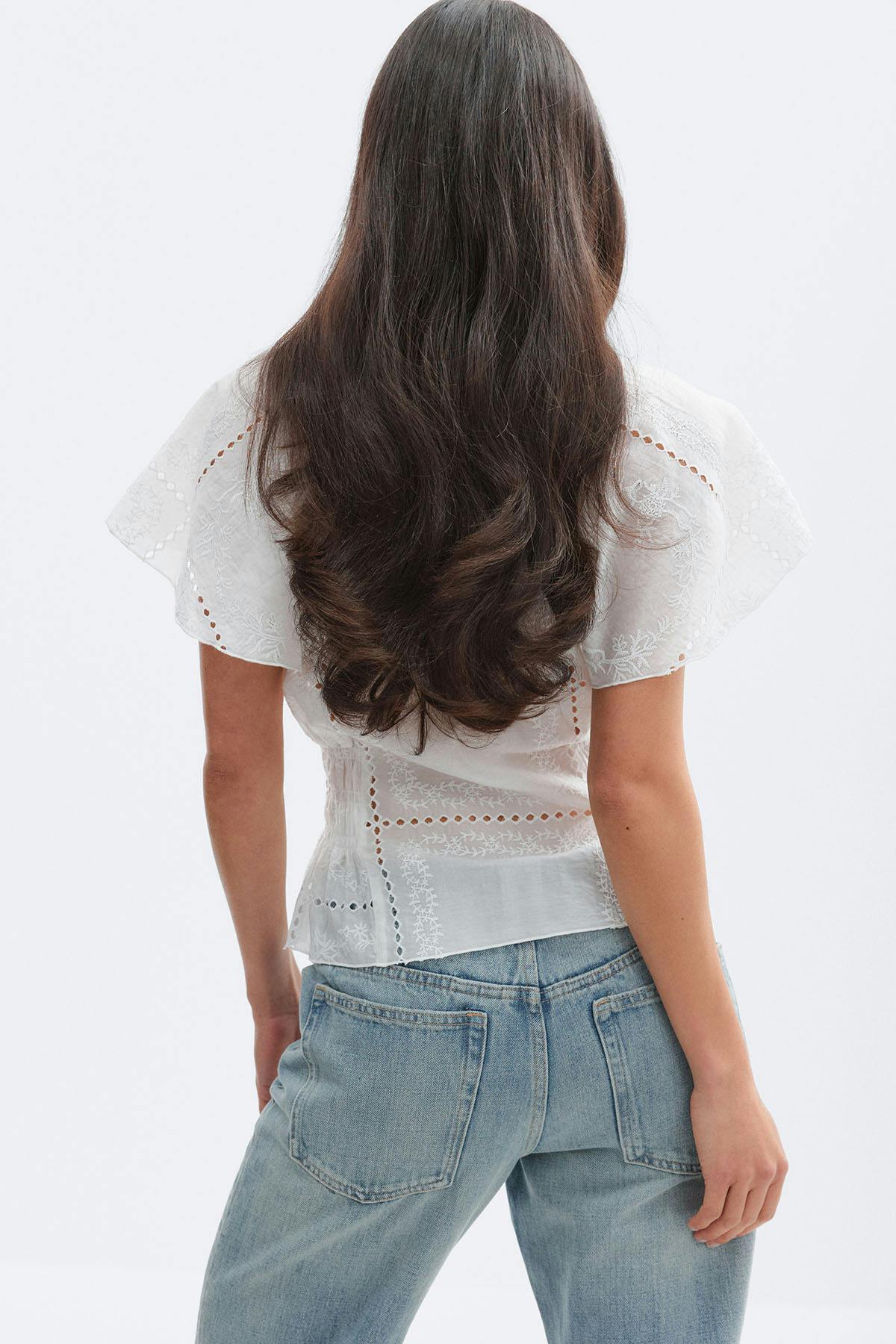 Sheer blouse