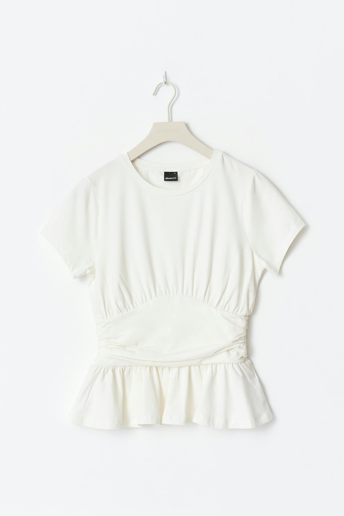 Peplum tee