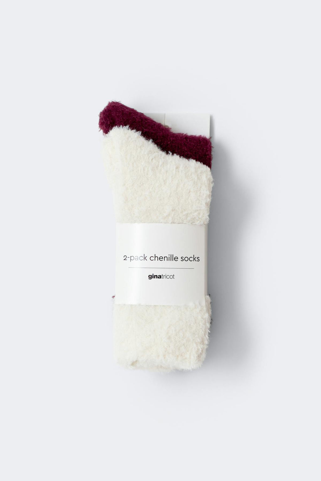 2-pack chenille socks