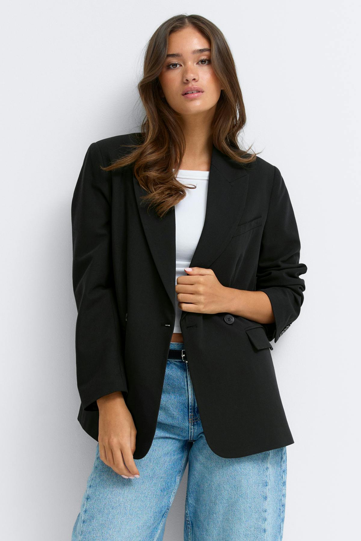 Double breasted blazer