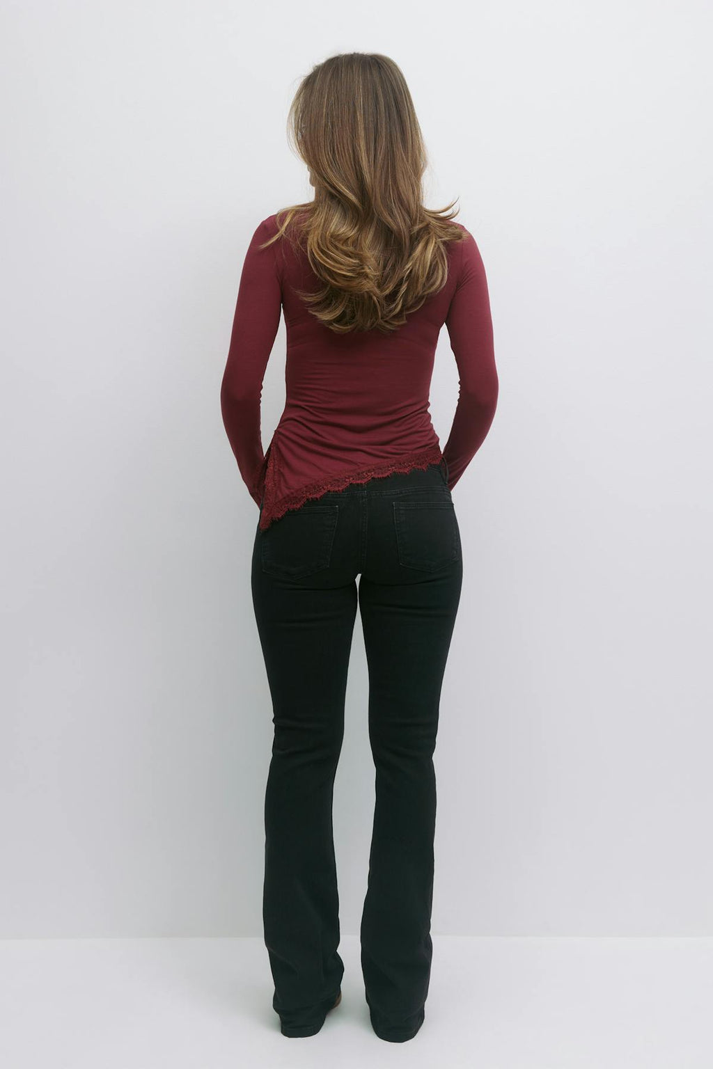 14+ pleated tie jeans tall
