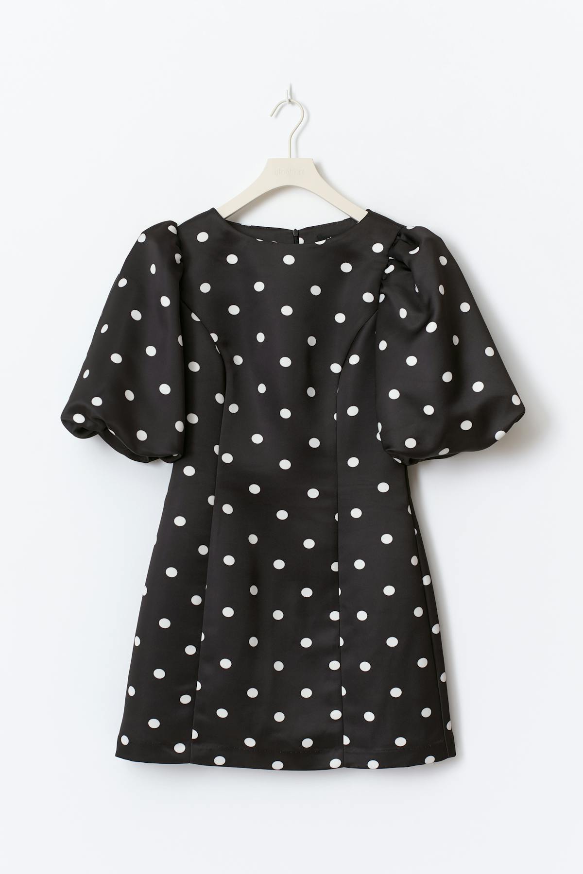 Puff sleeve mini dress
