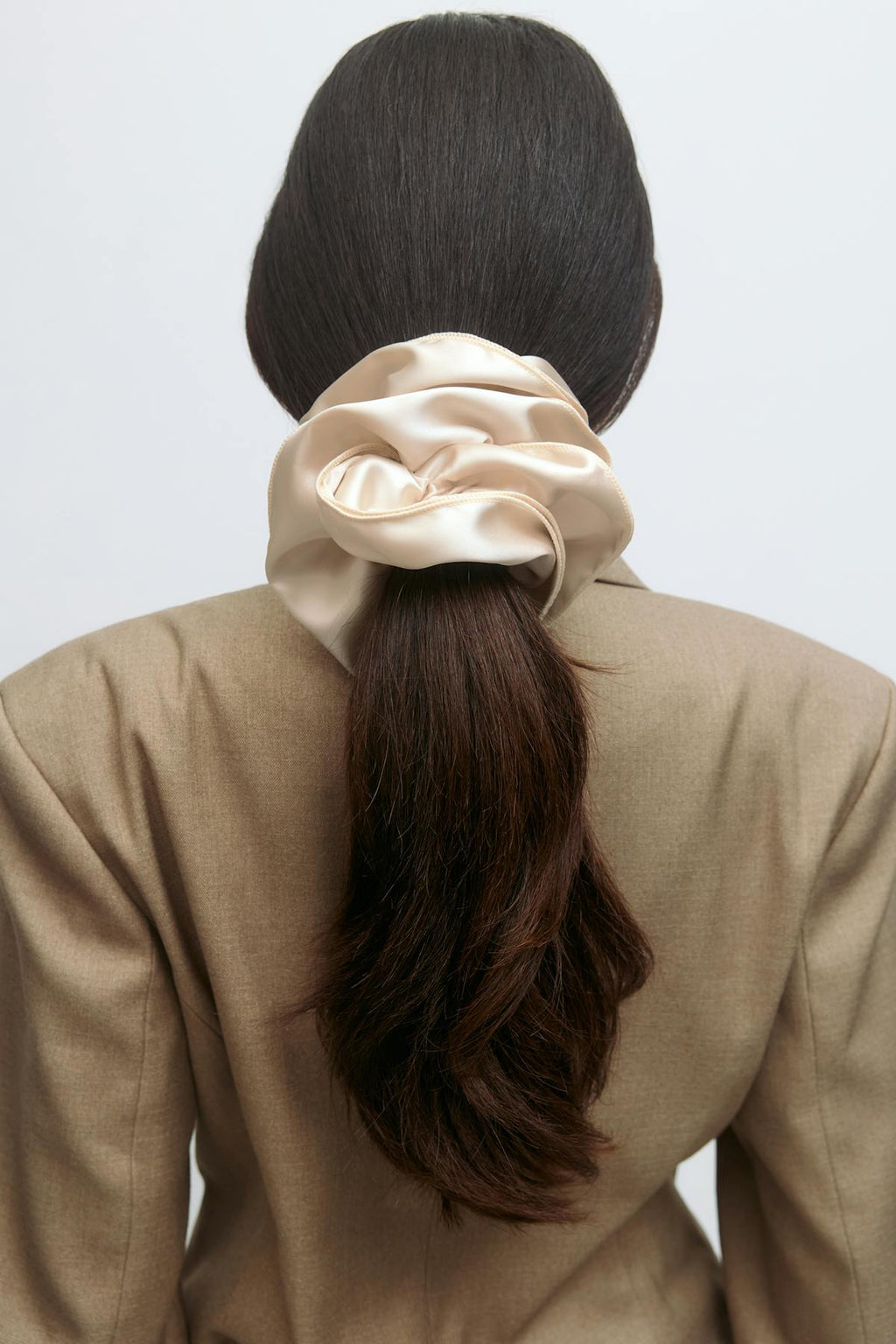 Big satin scrunchie