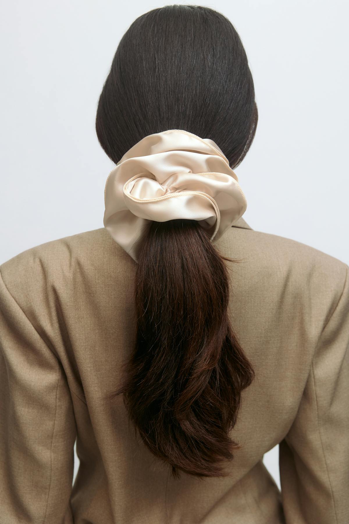 Big satin scrunchie
