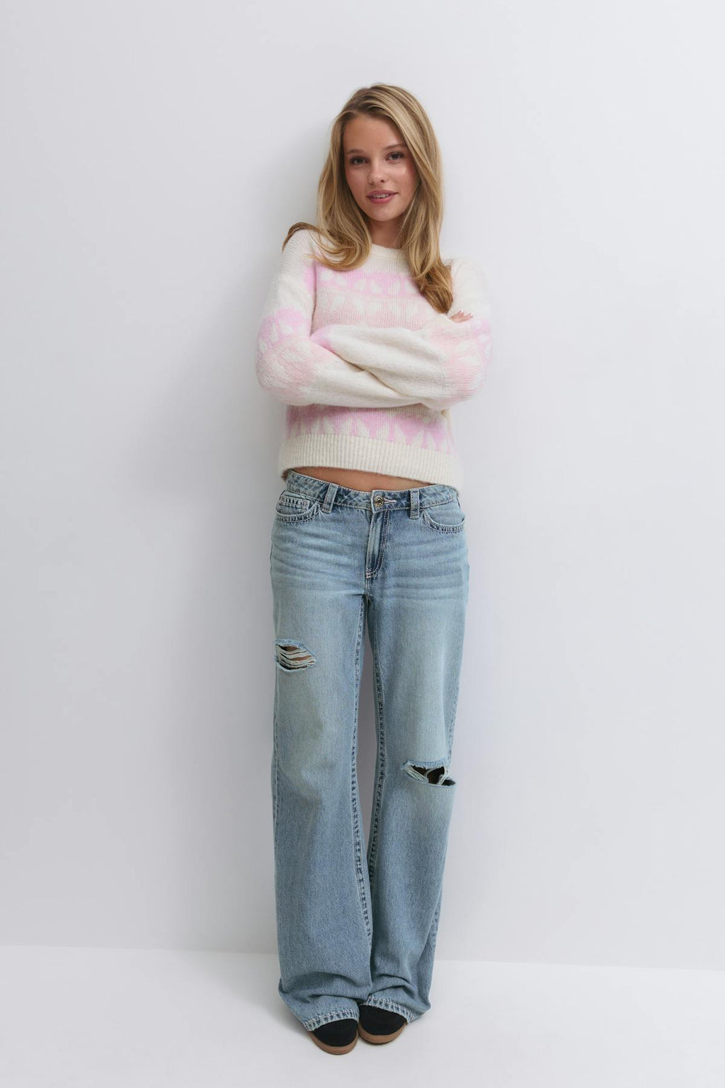 Y for real low loose jeans