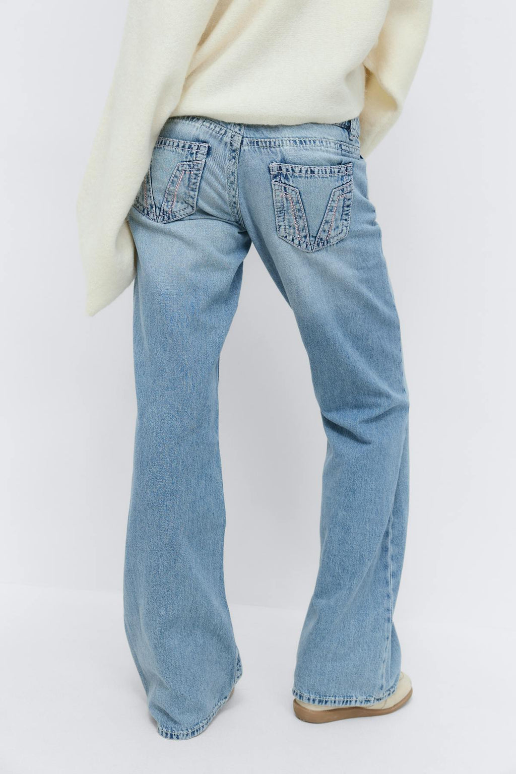 14+ for real low loose jeans