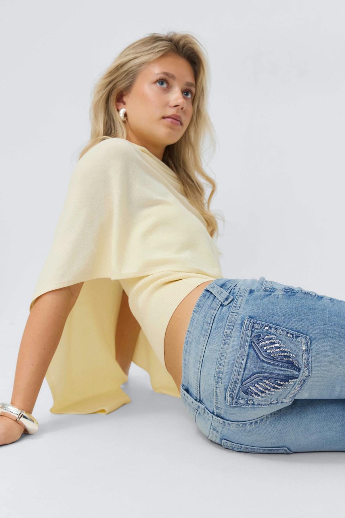 14+ too messy flare jeans
