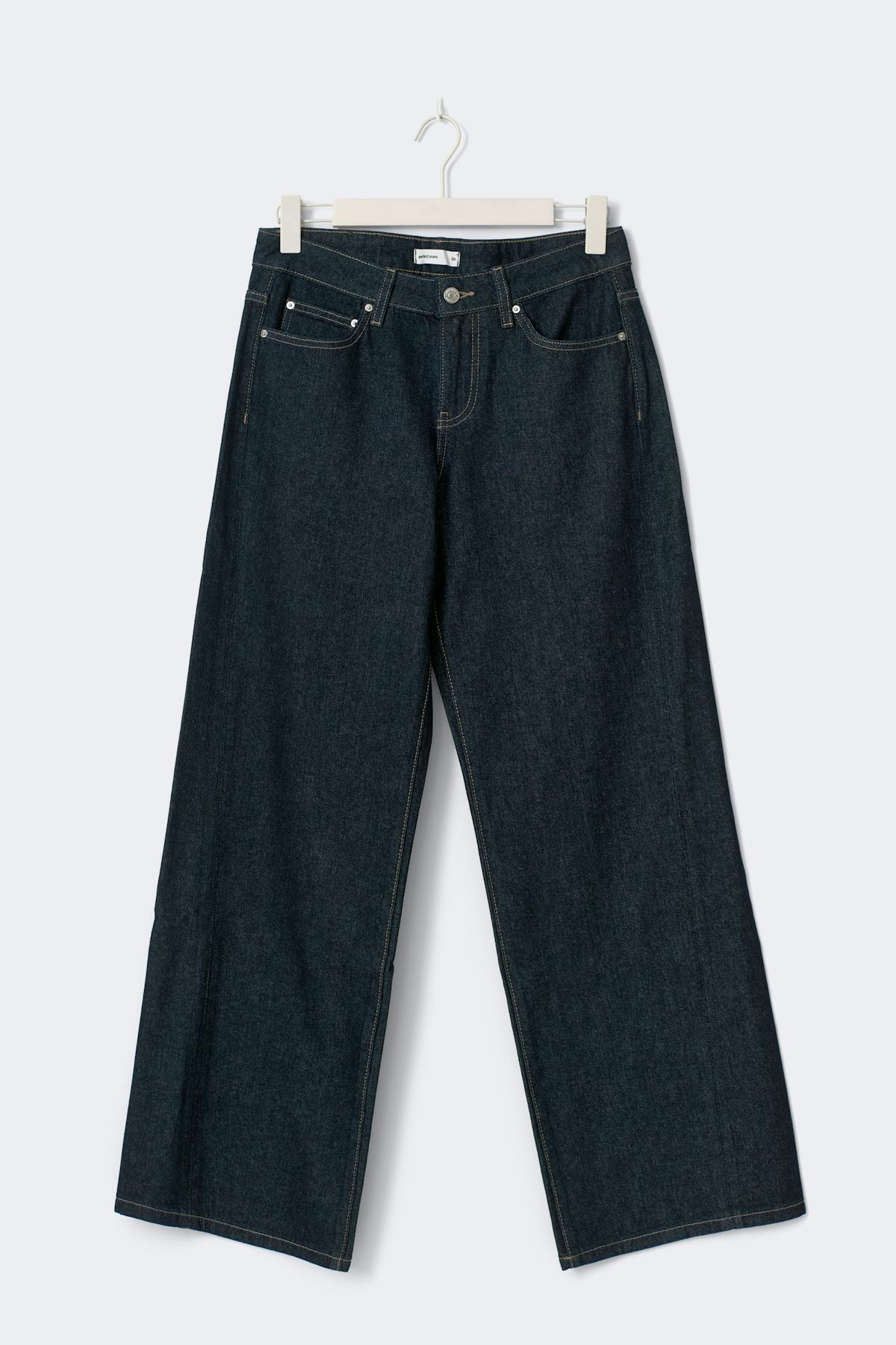 Low wide petite jeans