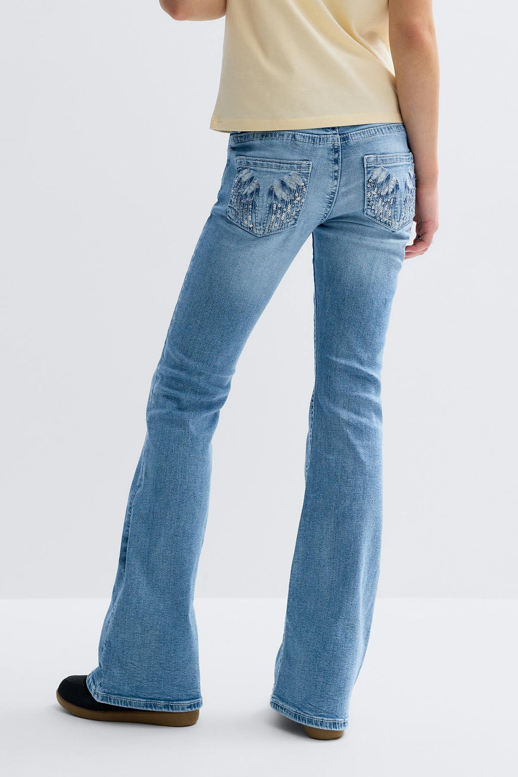 Y too messy flare jeans