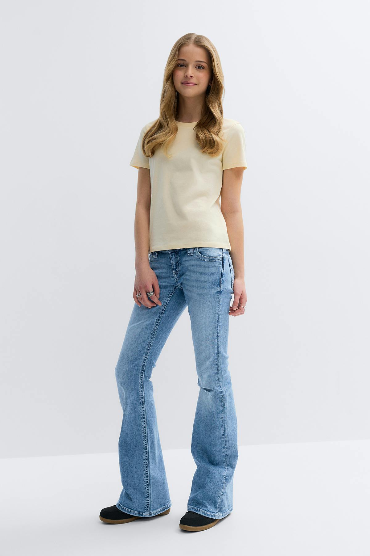 Y too messy flare jeans