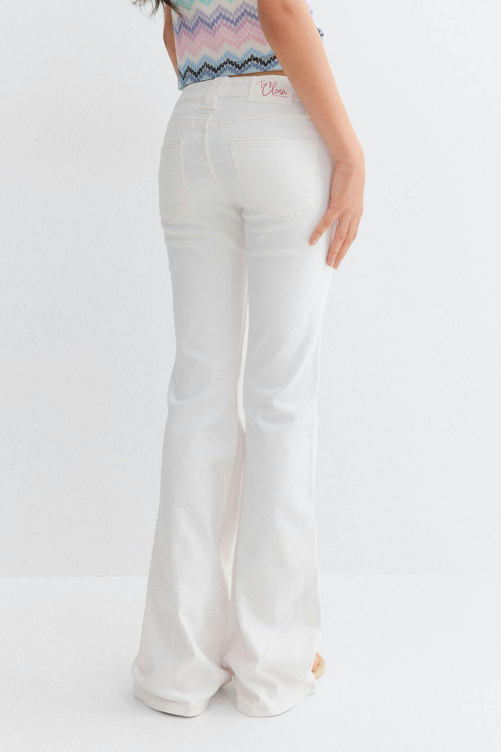 Y too clean flare jeans