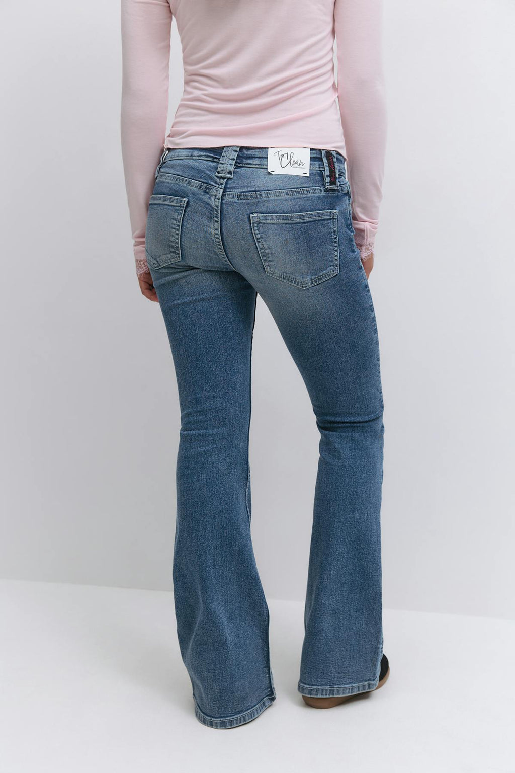 Y too clean flare jeans