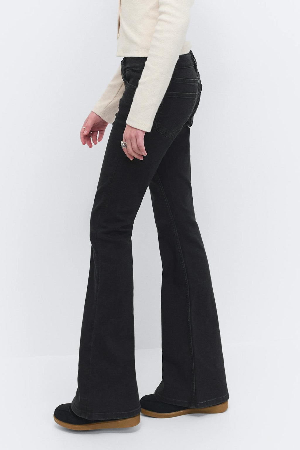 Y too clean flare jeans