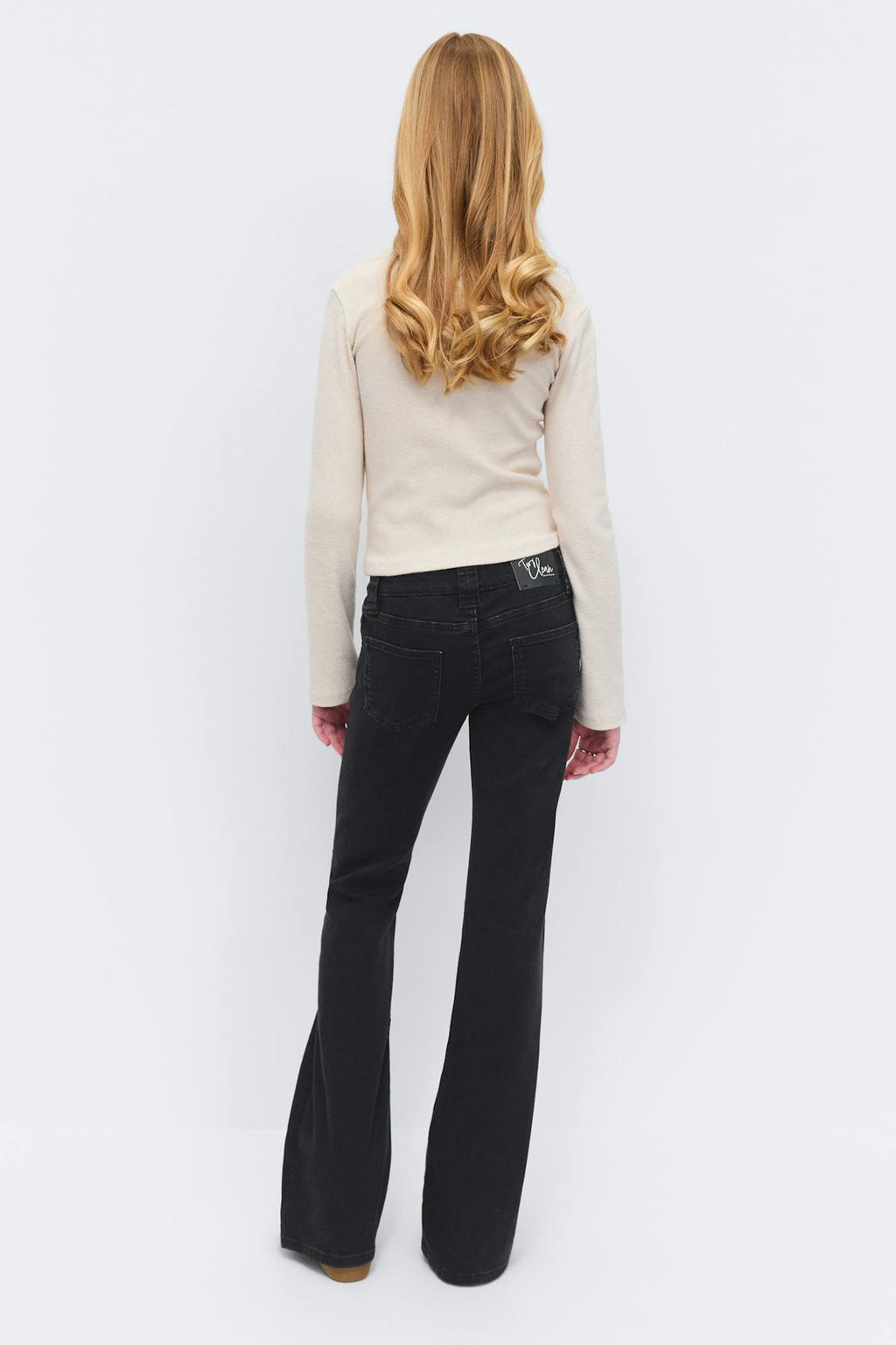 Y too clean flare jeans