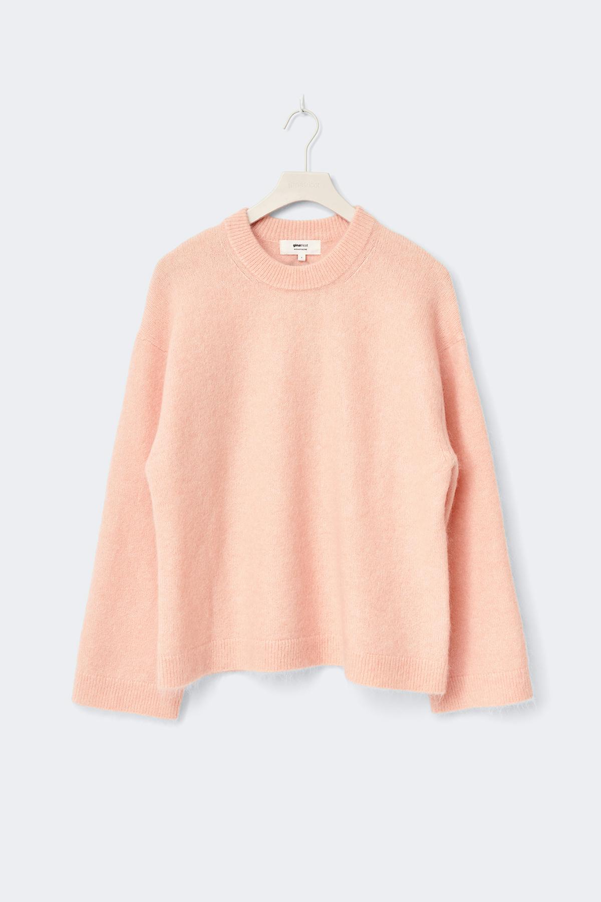 Mohair knitted sweater