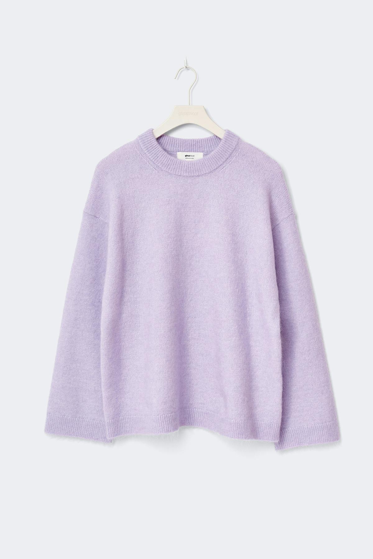 Mohair knitted sweater