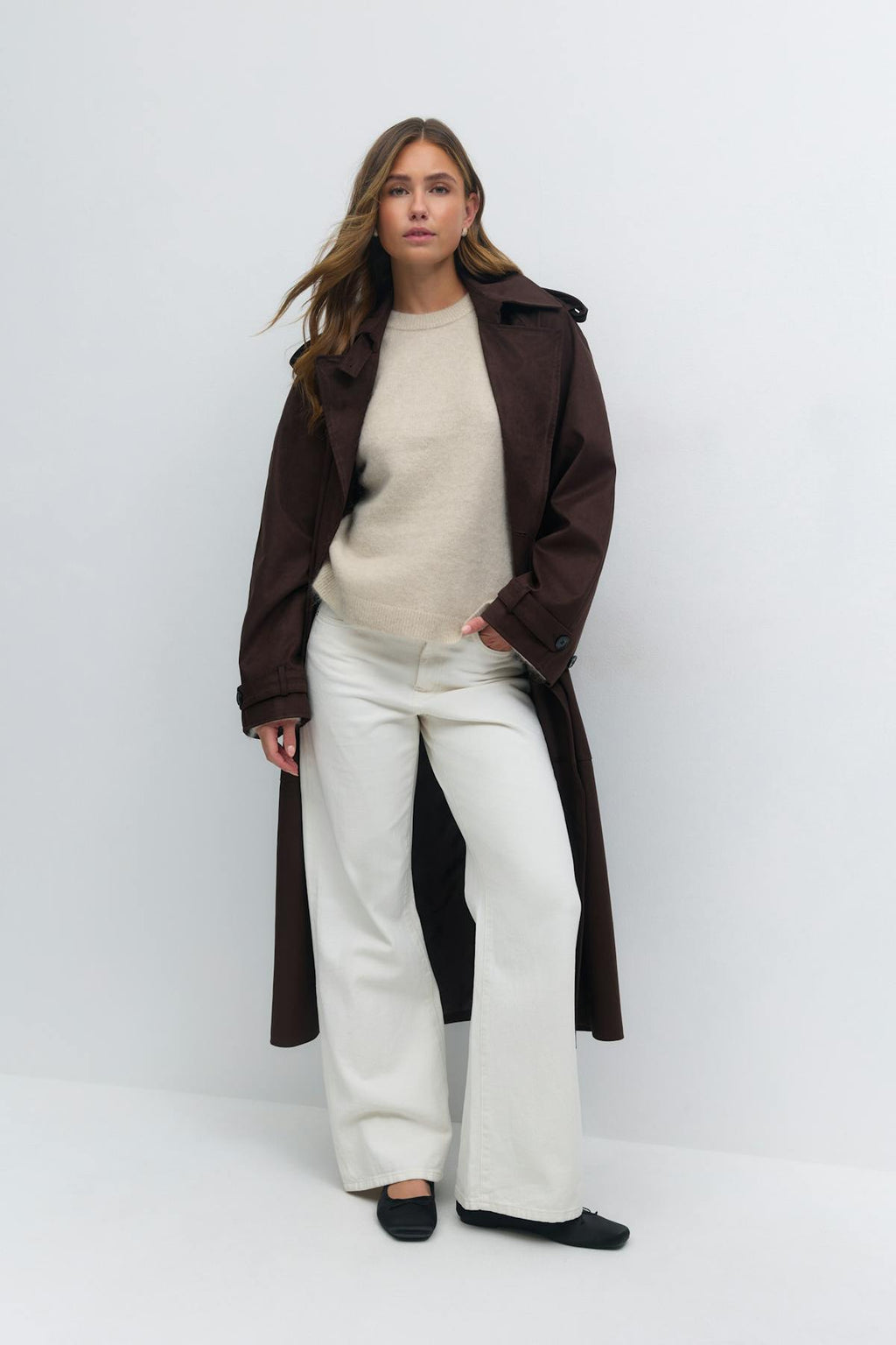 Mohair knitted sweater