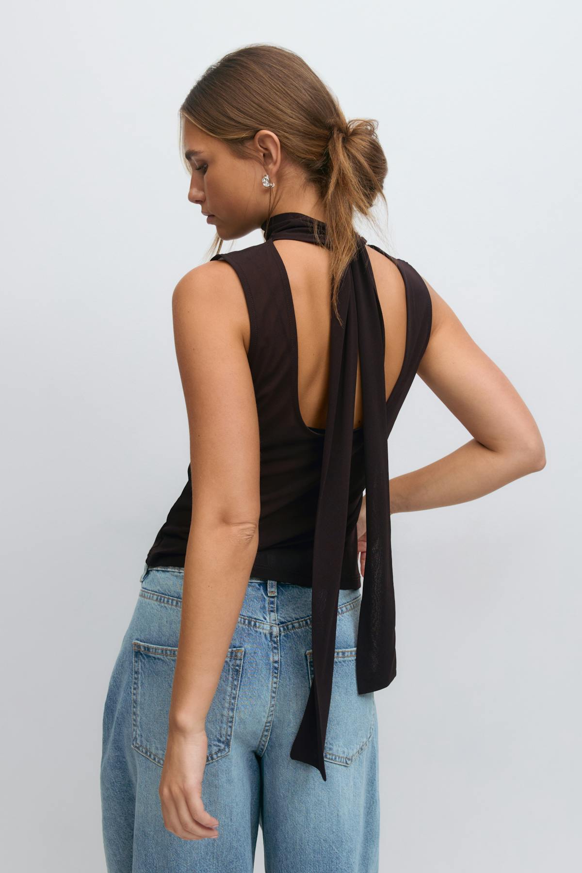 Scarf top