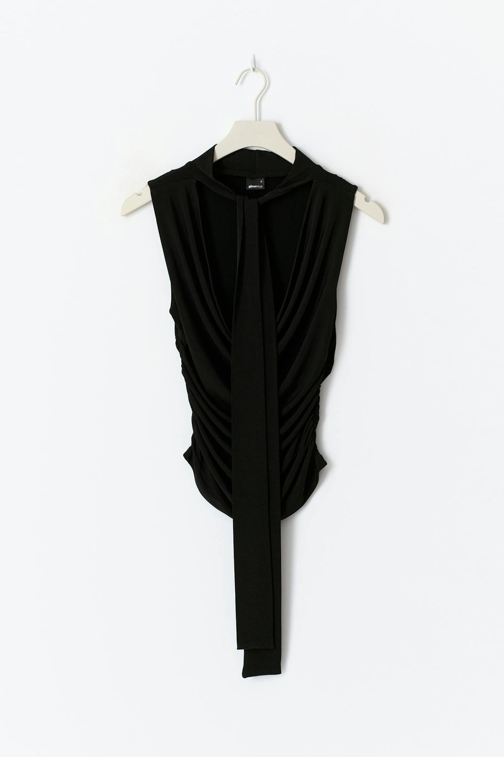 Cowlneck scarf top