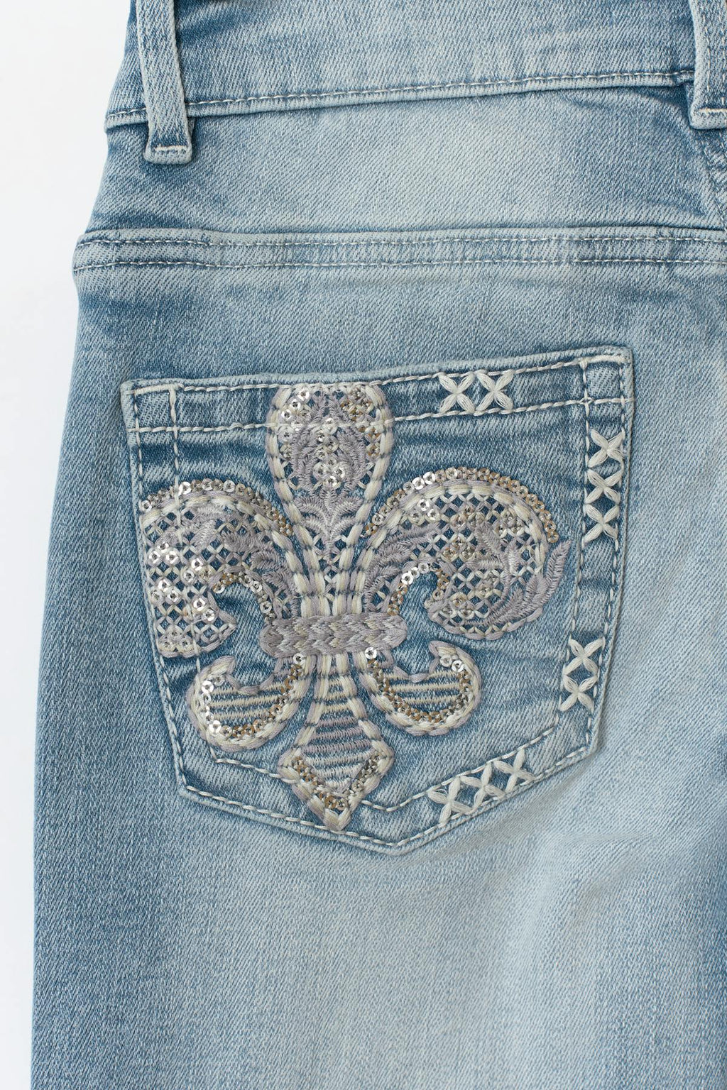 Y pleated flare jeans