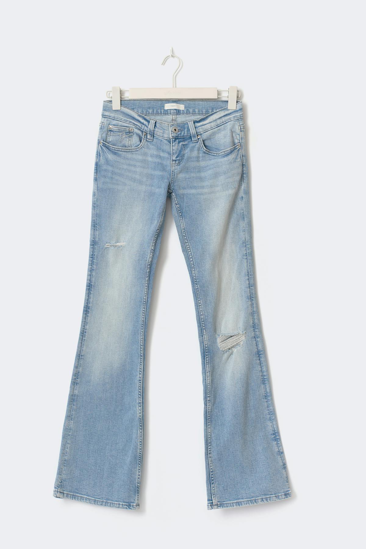 Ultra low tall bootcut jeans