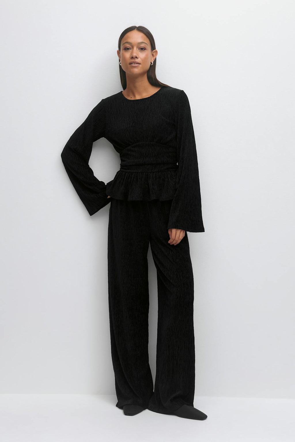 Velvet trousers