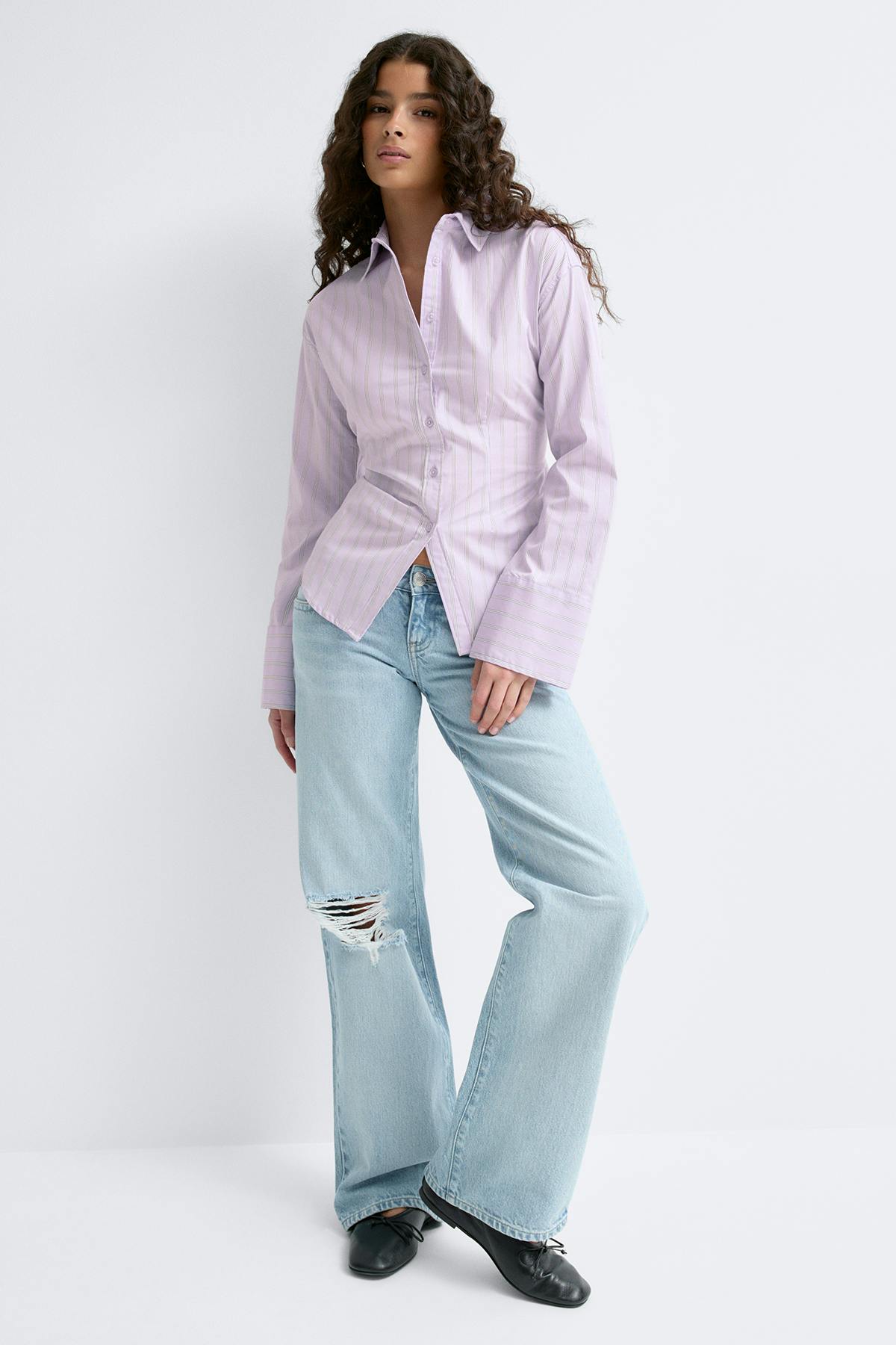 Shaped blouse