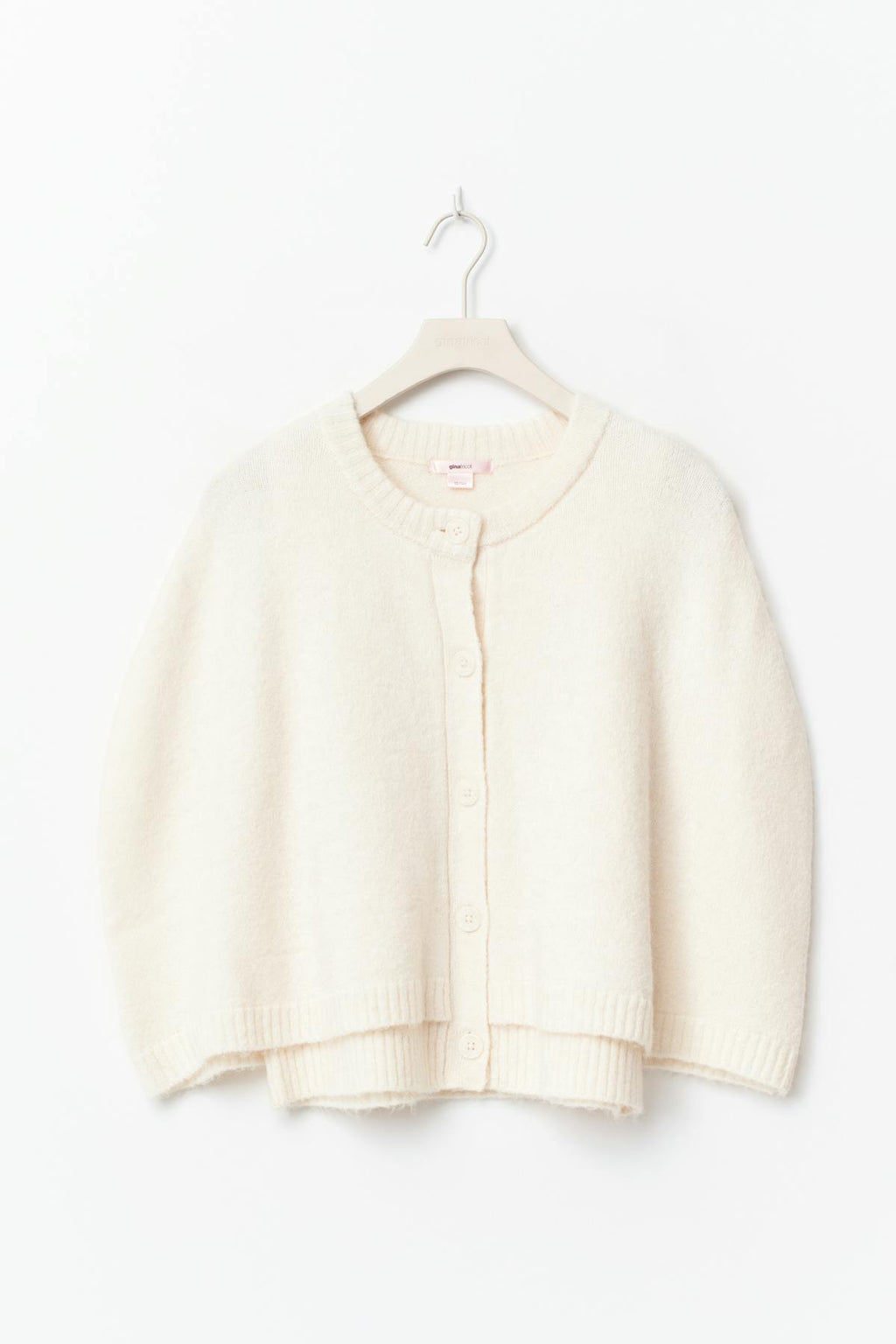 Y knitted cape cardigan