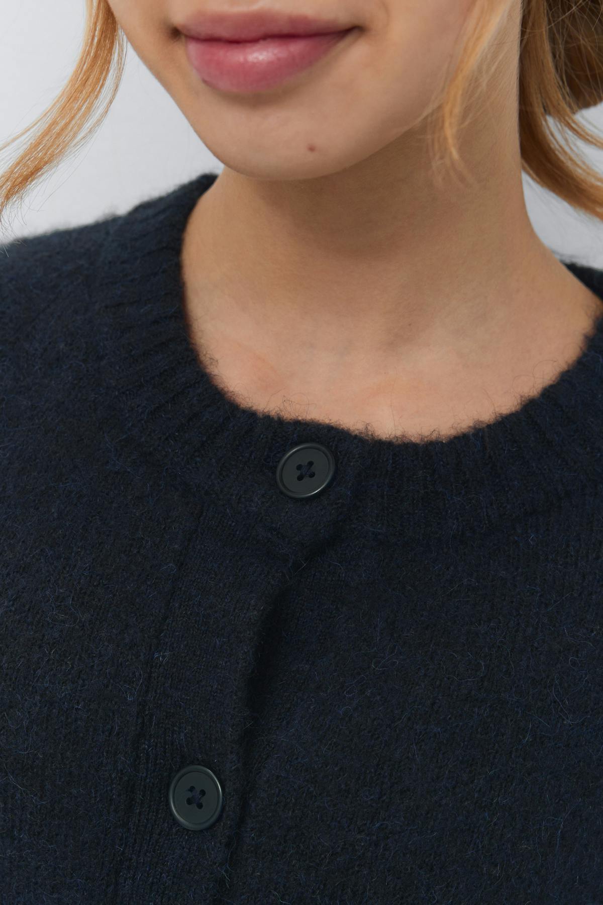 Y knitted cape cardigan