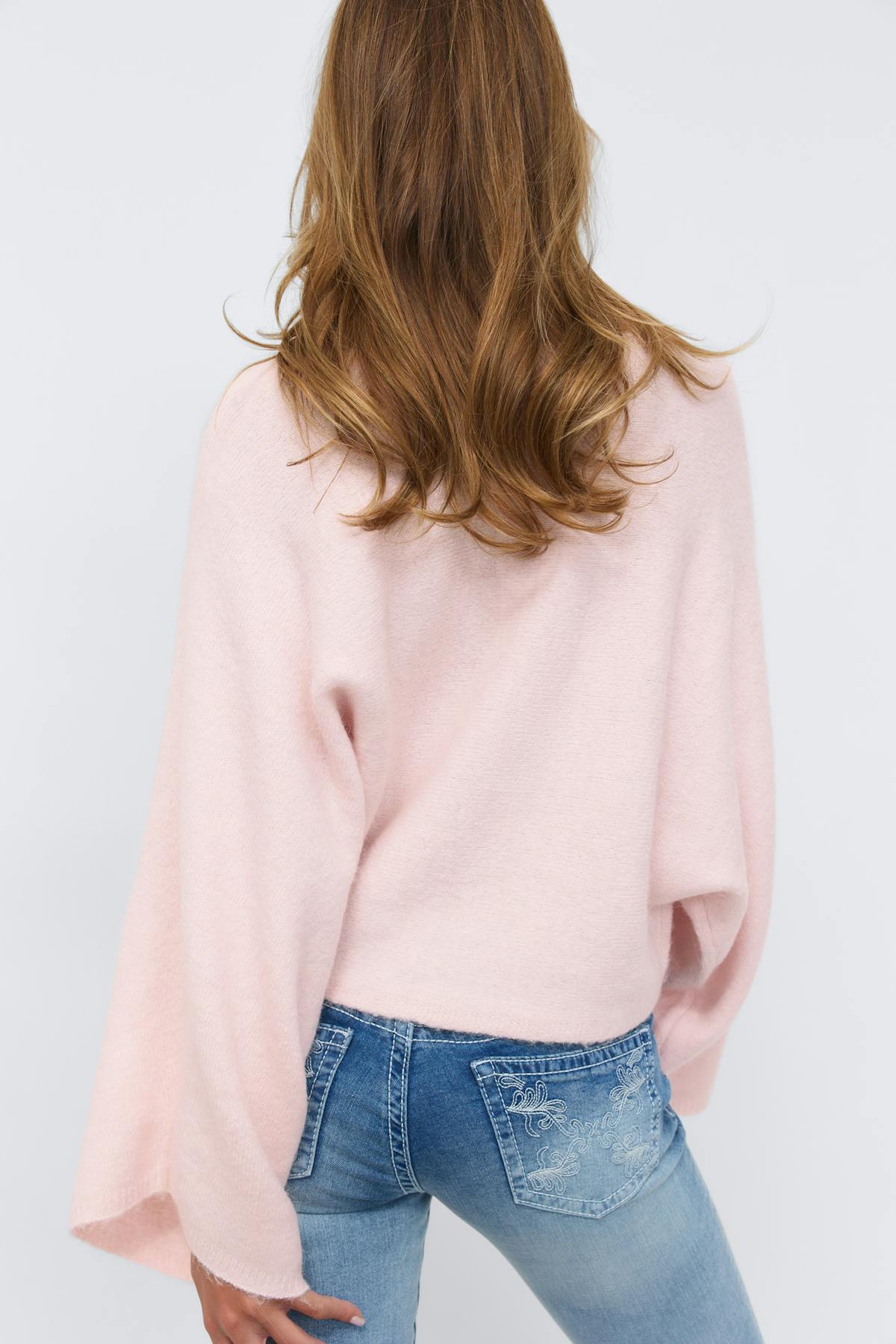 14+ knitted poncho sweater