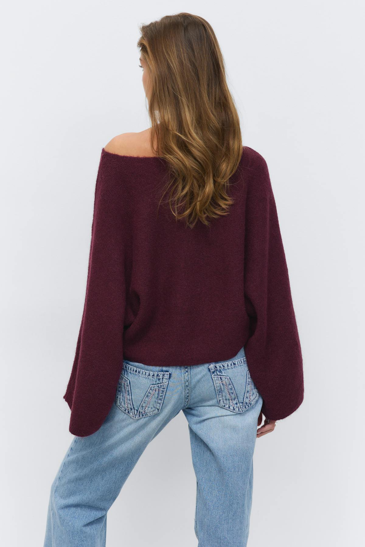 14+ knitted poncho sweater