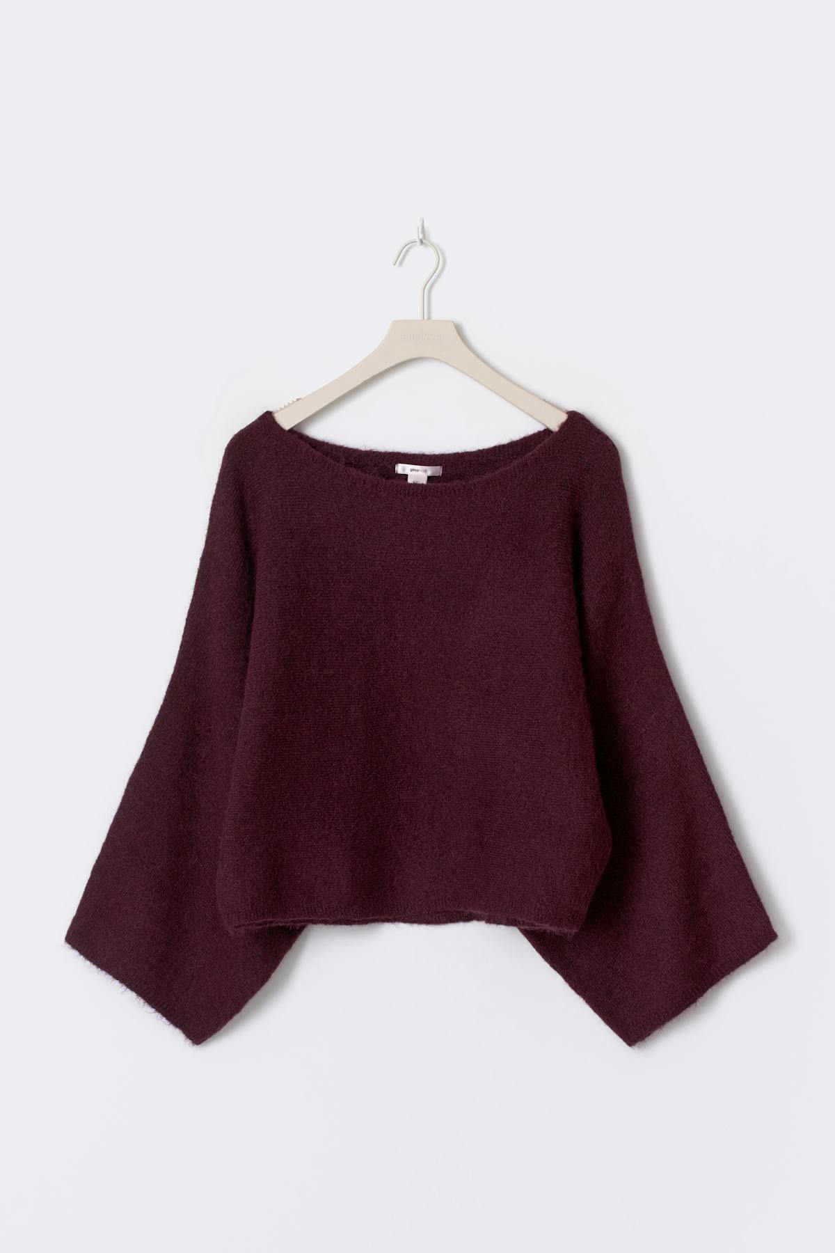 14+ knitted poncho sweater