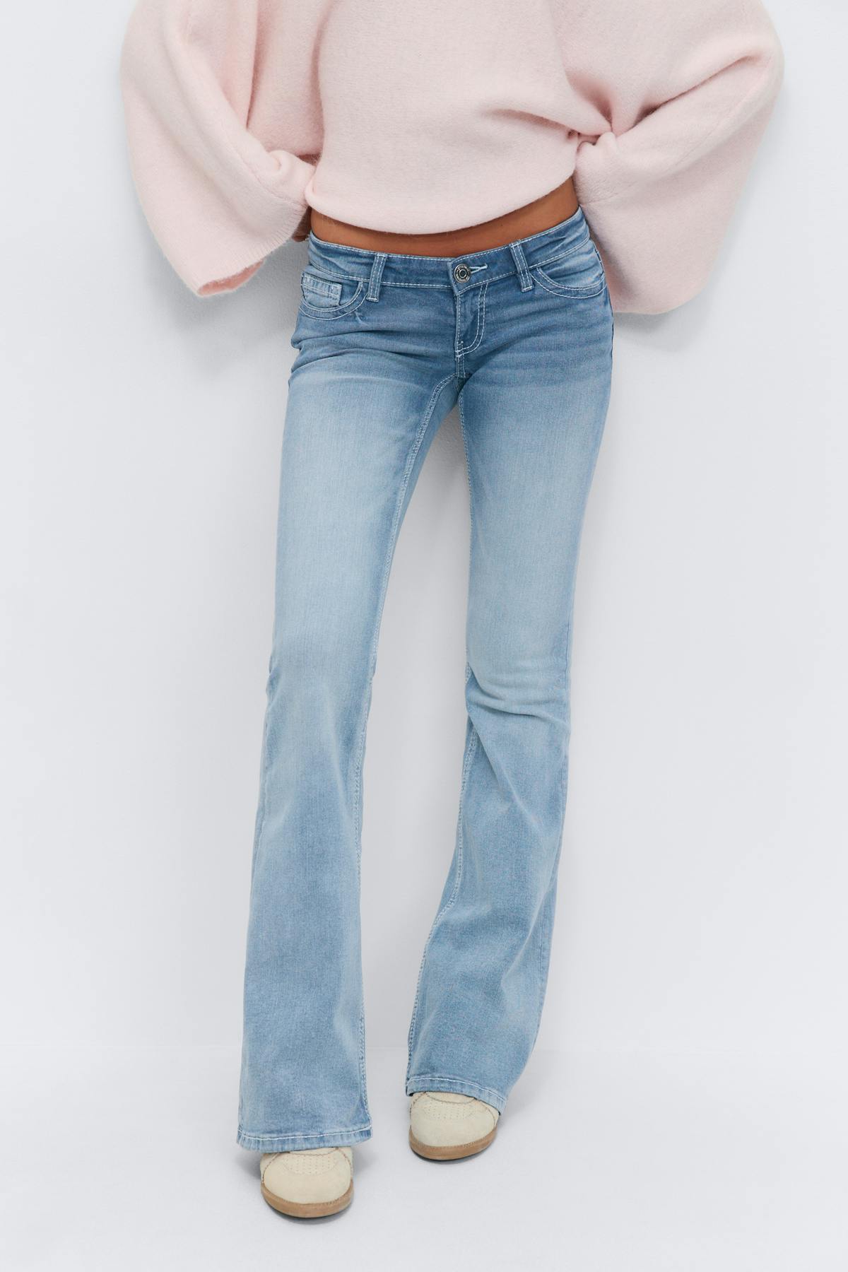 14+ strike a pose flare jeans