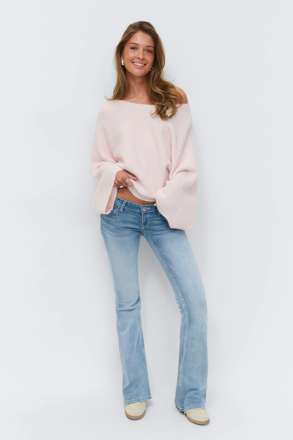 14+ strike a pose flare jeans