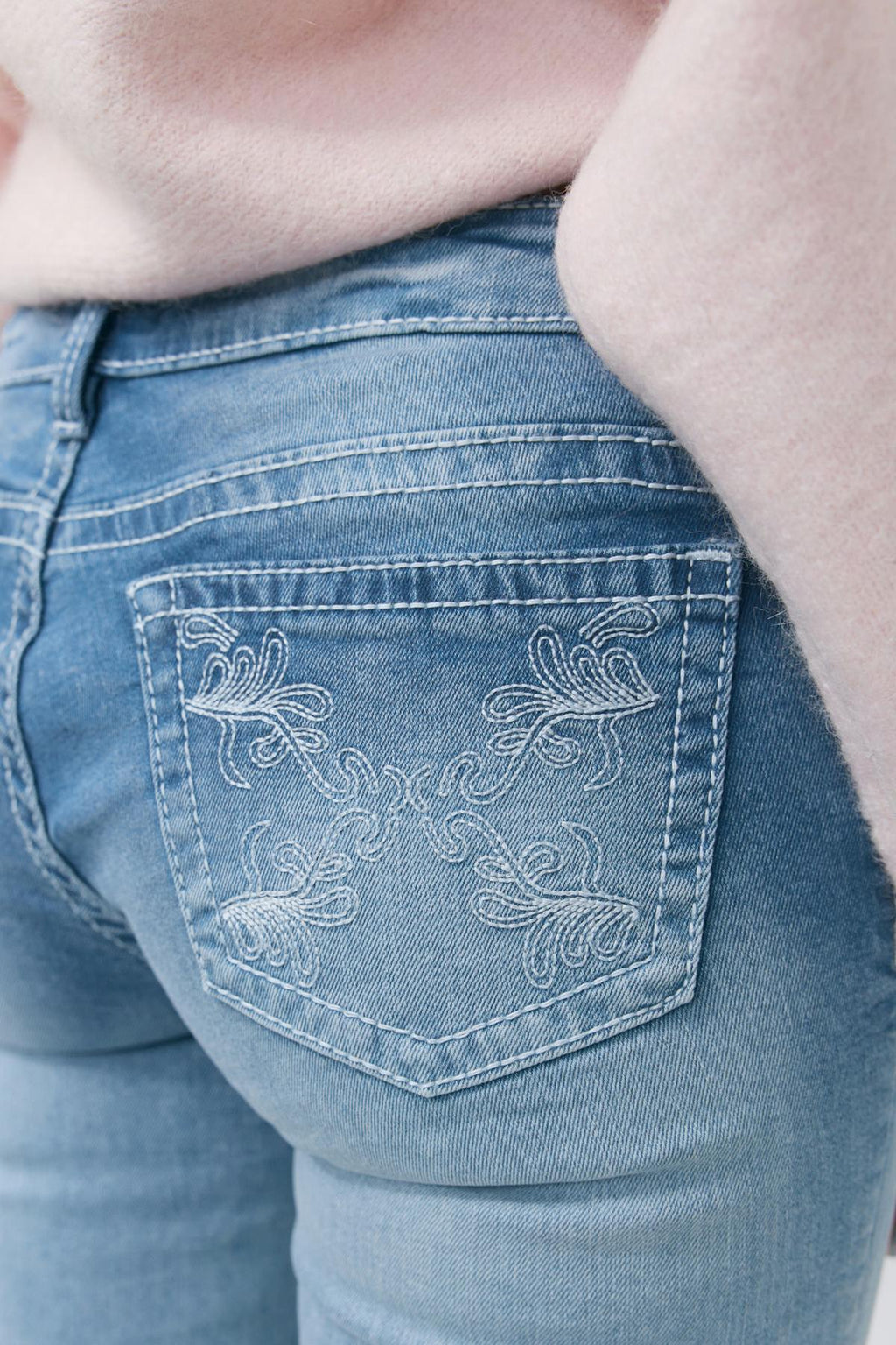 14+ strike a pose flare jeans