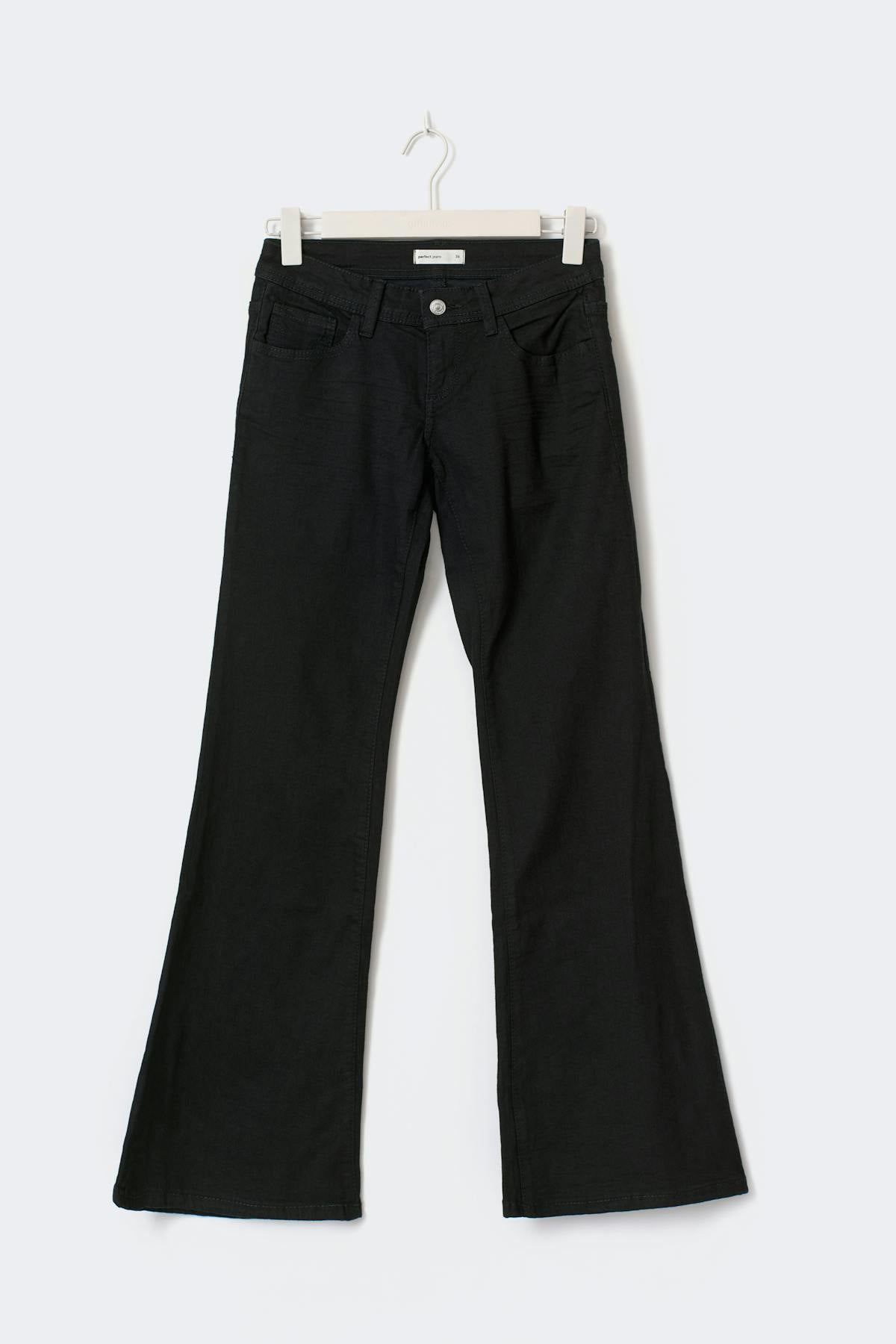 Ultra low flare tall jeans