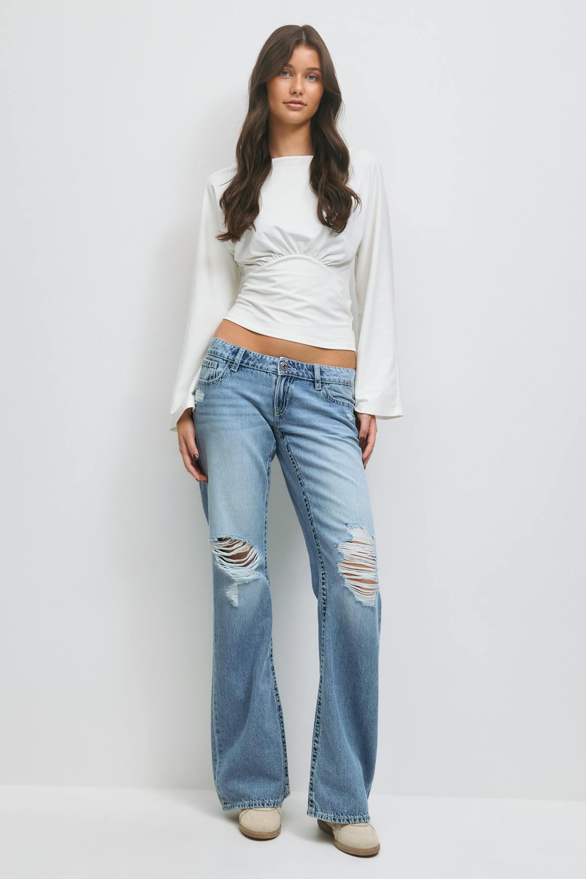 14+ real low loose jeans tall